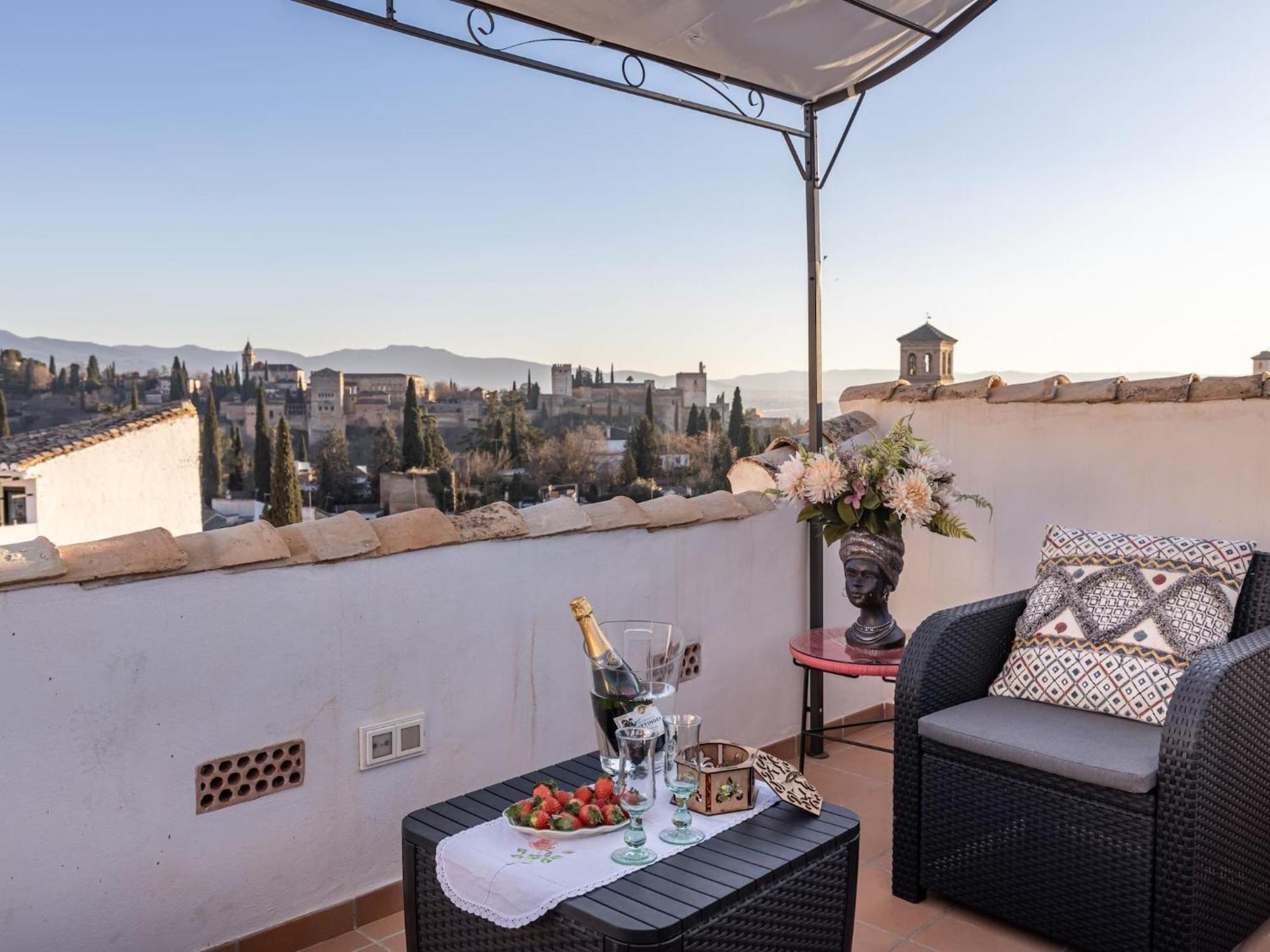 Luxury Alhambra Penthouse Collection Sacromonte Villa Granada Eksteriør bilde