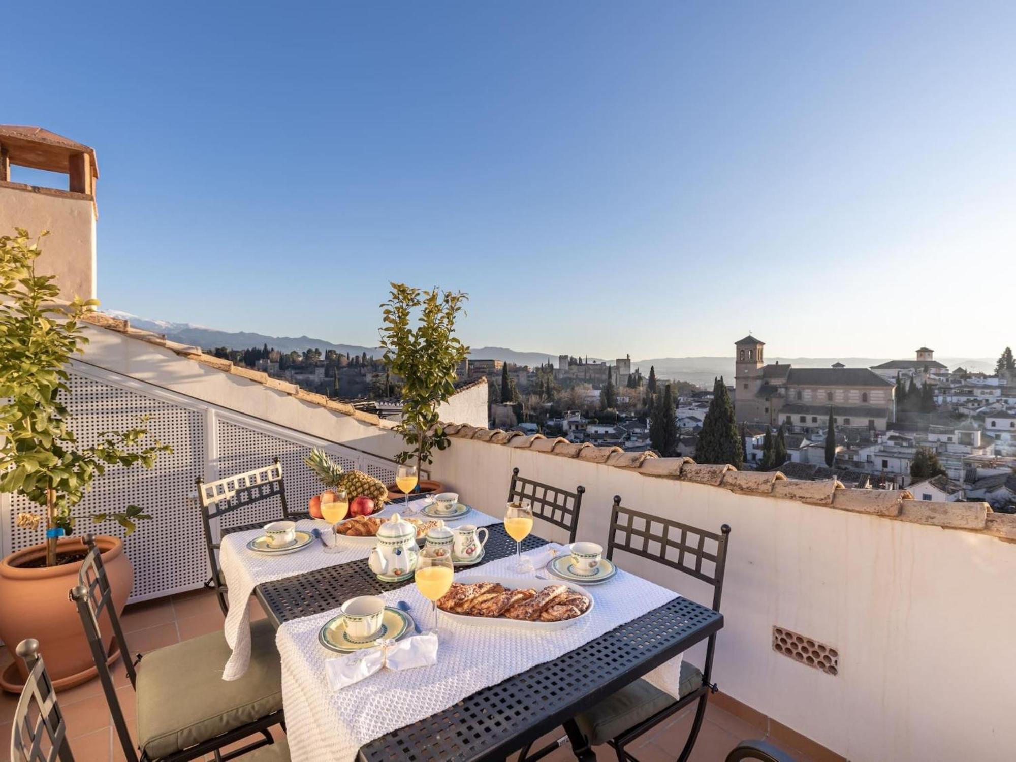 Luxury Alhambra Penthouse Collection Sacromonte Villa Granada Eksteriør bilde
