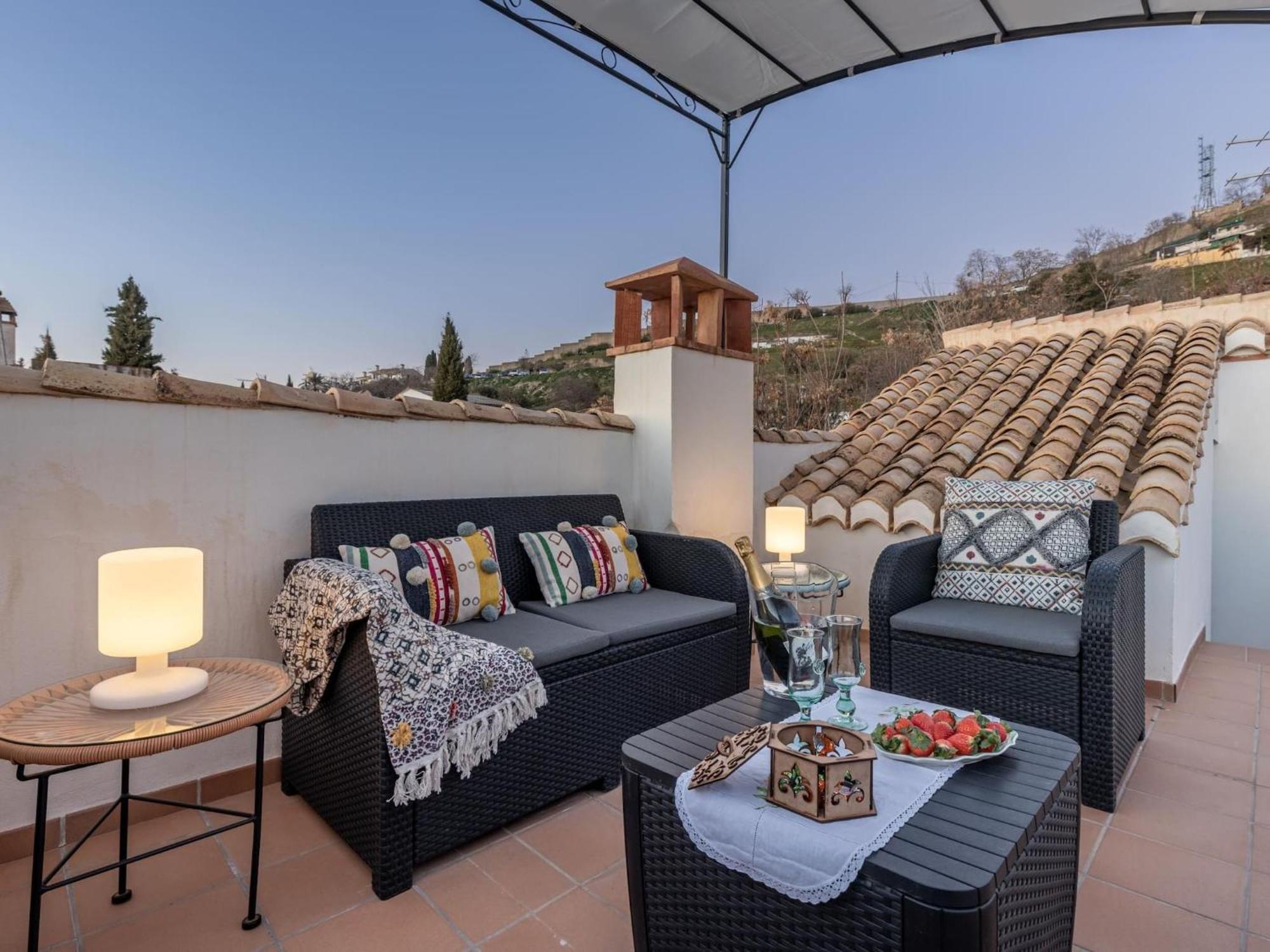 Luxury Alhambra Penthouse Collection Sacromonte Villa Granada Eksteriør bilde