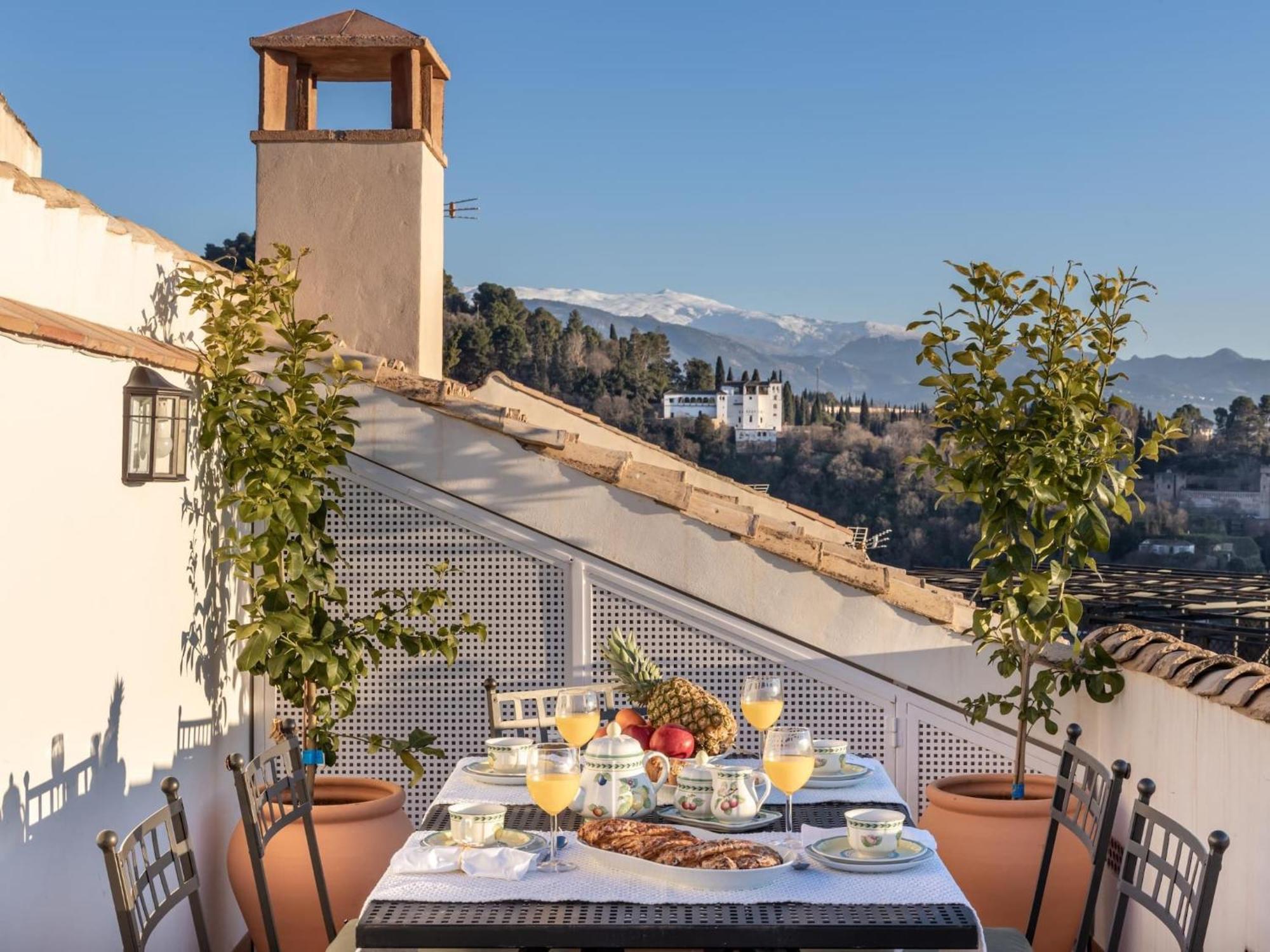 Luxury Alhambra Penthouse Collection Sacromonte Villa Granada Eksteriør bilde